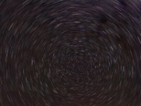 20150423 Star Trails 10x150s  There is no such thing as a Southern Celestial Pole star like Polaris for the Northern hemisphere. This star trail image that I took at The OzSky Star Safari in Coonabarabra, NSW Australia in late April 2015 shows the location of the Southern Celestial Pole. It integrates a total of 25 minutes of exposure using a Canon T5i. Date:4/22/15 Location: Oz Sky Star Safari, Coonabarabra, NSW Australia Mount: Astrotrac (not tracking) Camera: Canon T5i Optics: Canon 70-200 f/2.8 + 1.4x Teleconverter at 98mm f/4 Exposure: 10x150 secs Processing: PixInsight